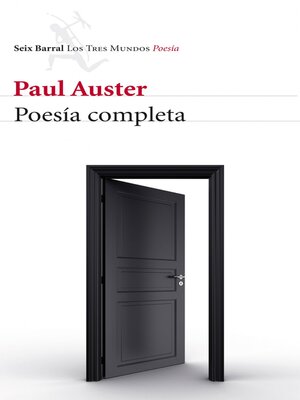 cover image of Poesía completa